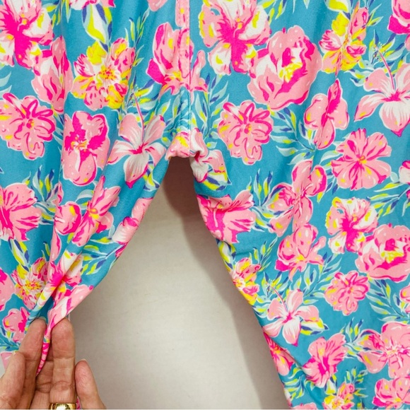 Simply Southern Leggings Tropic Floral Colorful Womens Plus Size L-XXL Soft - Picture 4 of 10